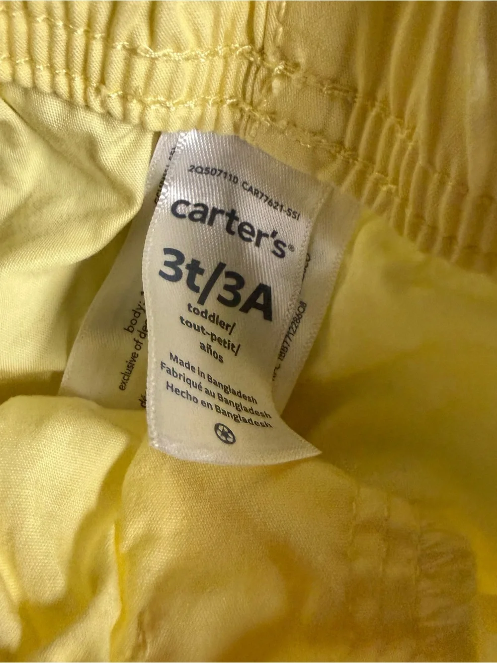 Carters all size